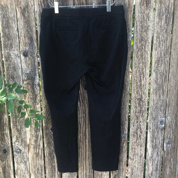 J Jill Pants Size 6 Premium Bi-Stretch Cotton Rayon Spandex Black - Picture 3 of 9
